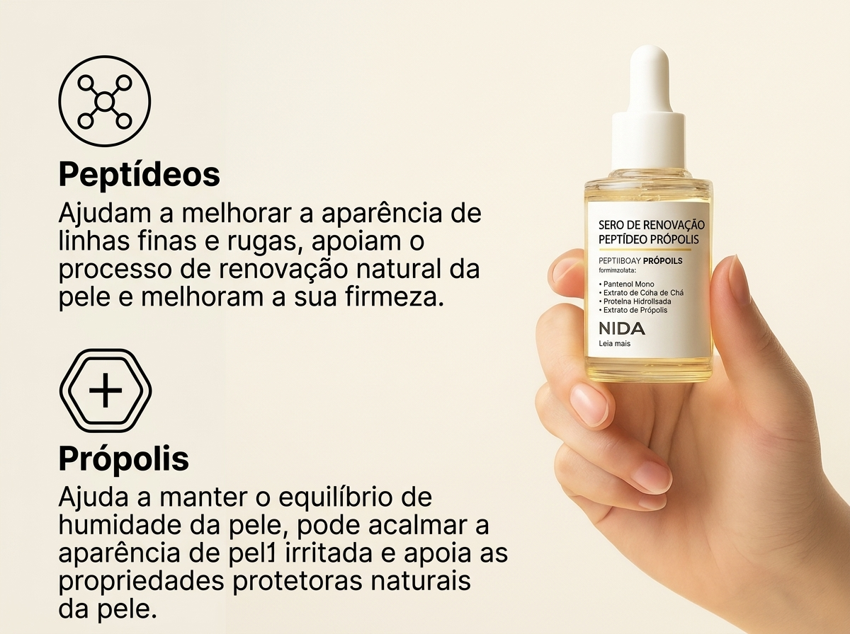 Sérum Nida® – Pele Renovada e Radiante